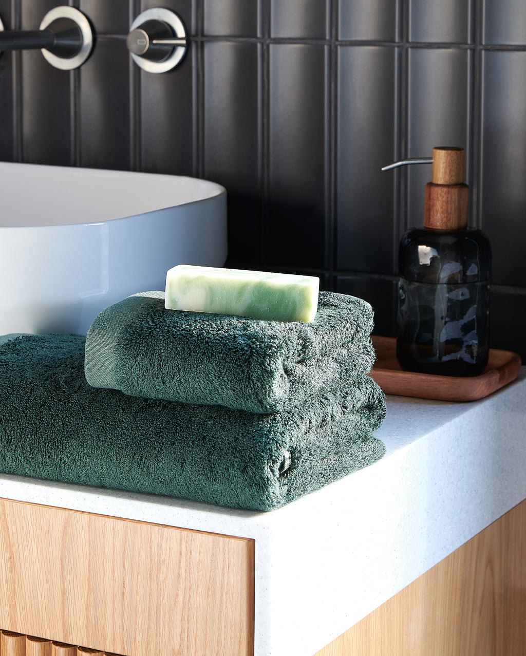 Toalha de Banho de Bambu blanky