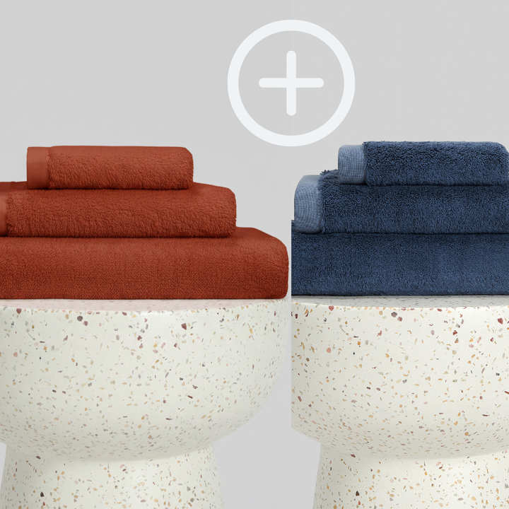 2-Pack  | Conjunto de Toalhas de Bambu blanky 