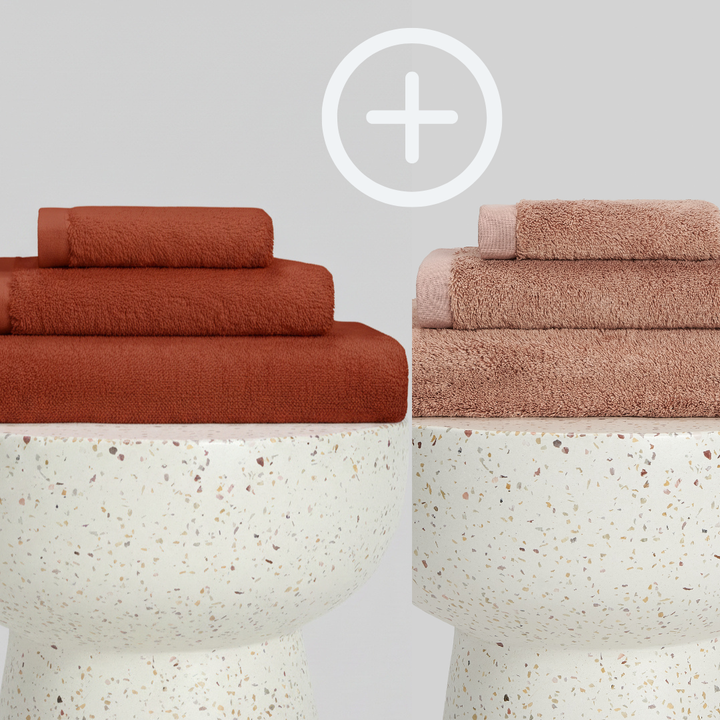 2-Pack  | Conjunto de Toalhas de Bambu blanky 