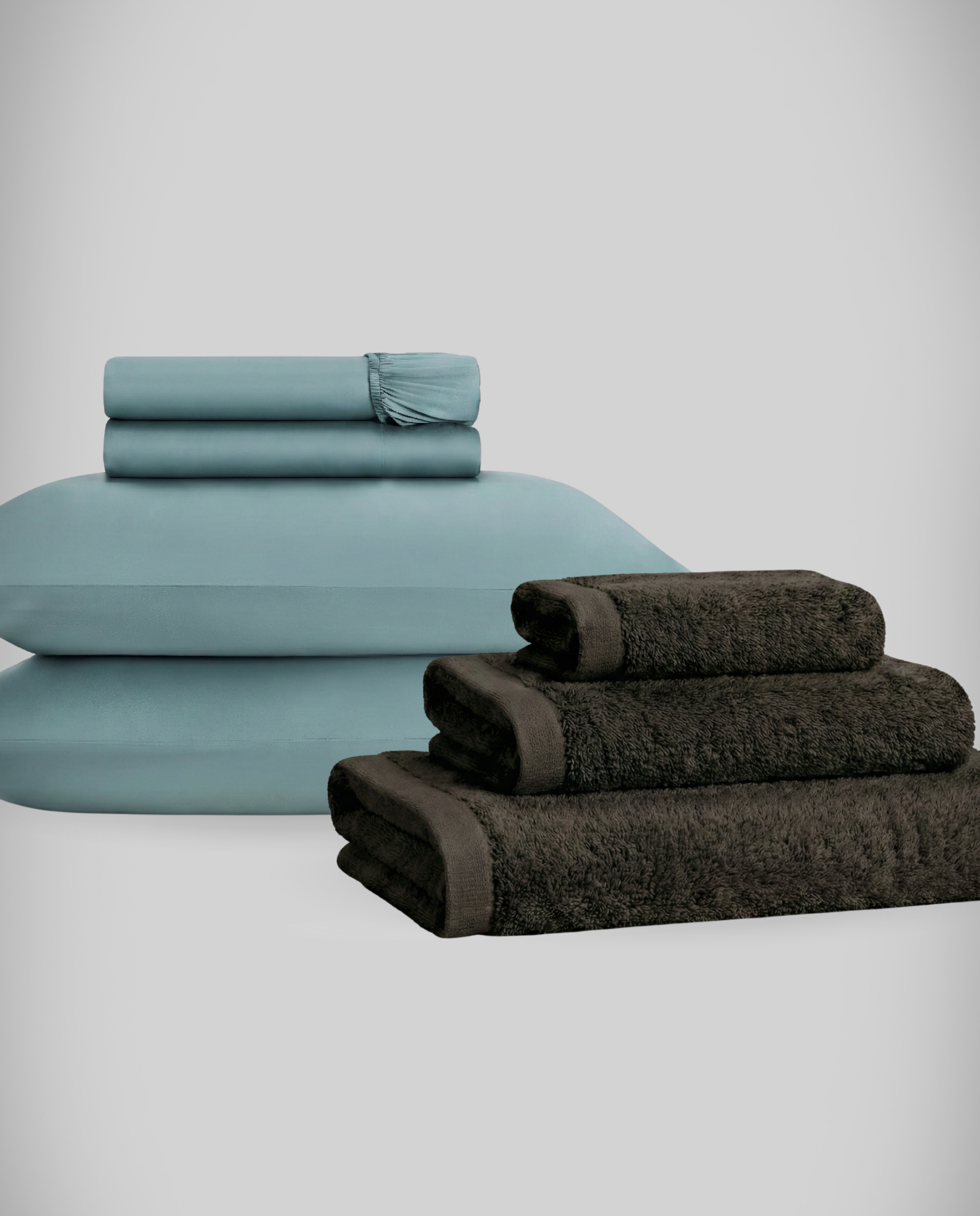 Lençóis ICE + Conjunto de Toalhas