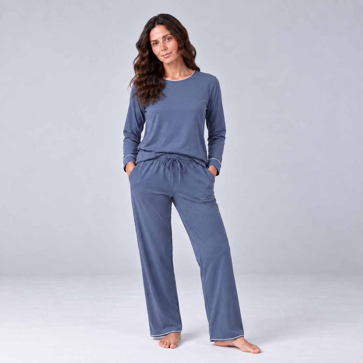 Pijama Comprido (Sweatshirt) em Bambu