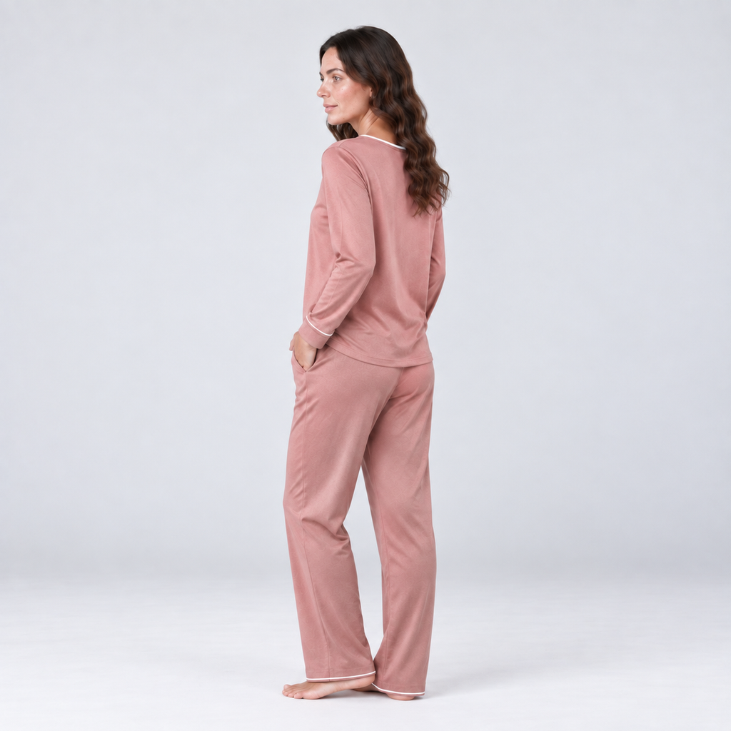Pijama Comprido (Sweatshirt) em Bambu