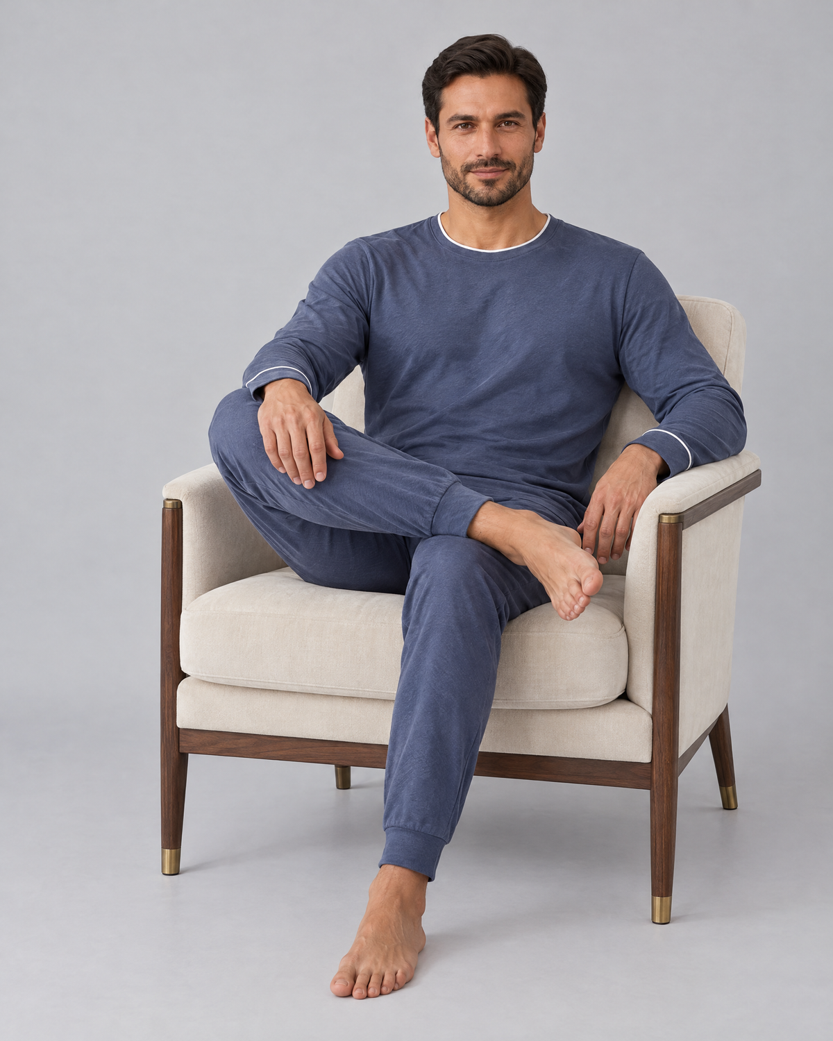Pijama Comprido (sweatshirt) em Bambu