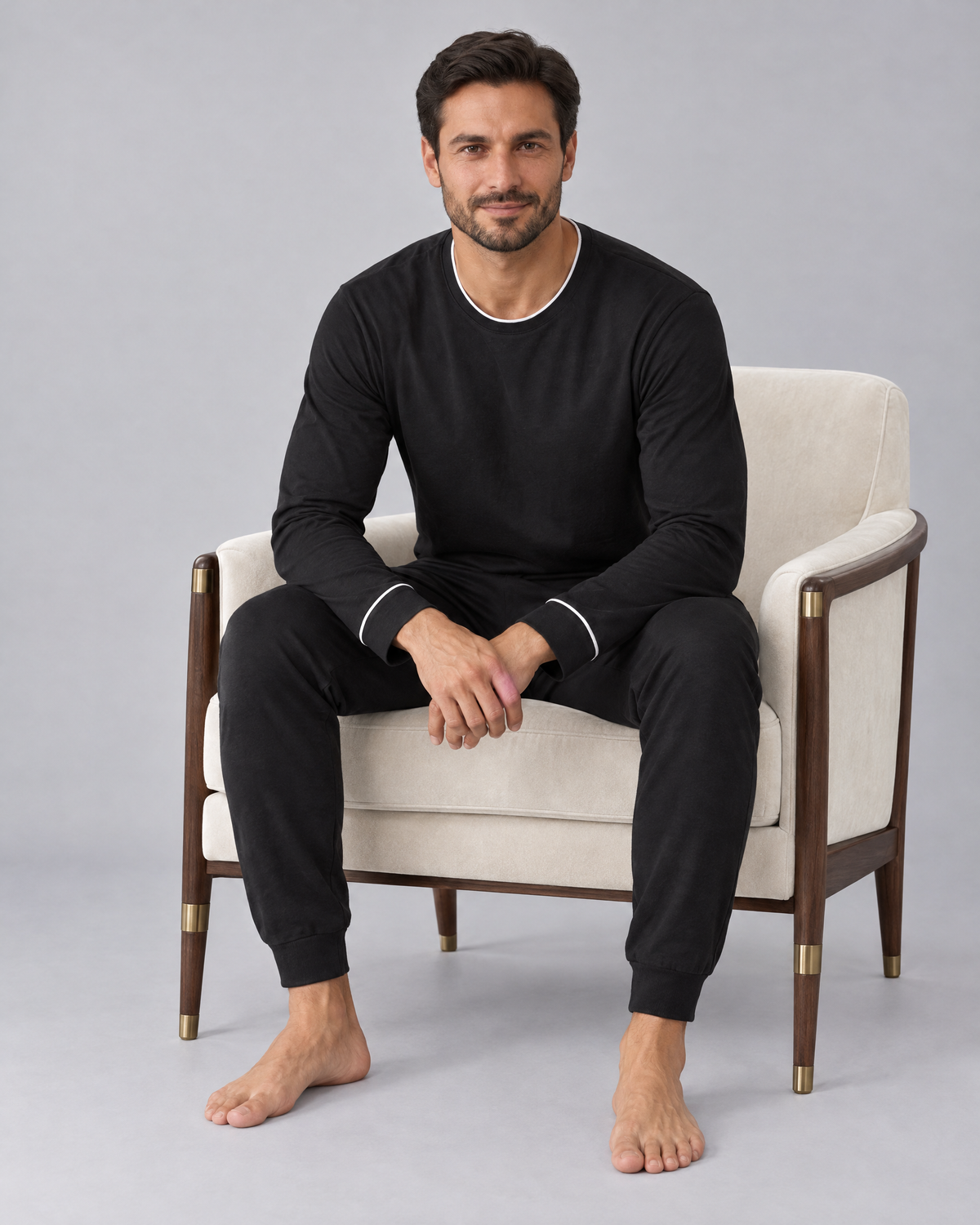 Pijama Comprido (sweatshirt) em Bambu