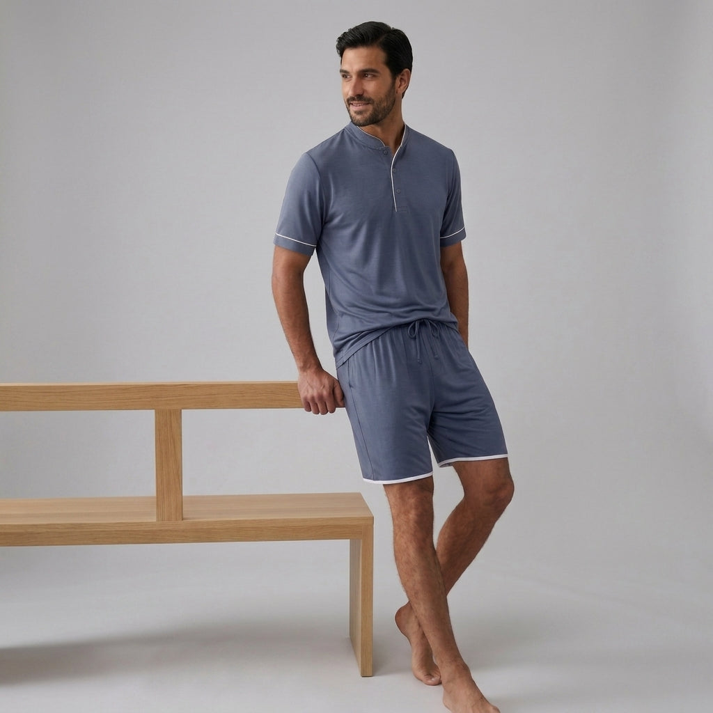Pijama Curto em Bambu