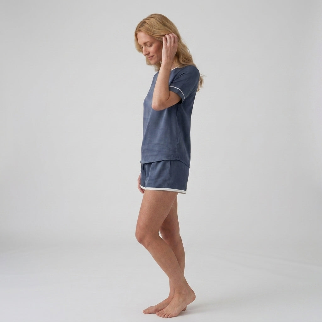 Pijama Curto em Bambu