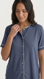 Camisa de Pijama em Bambu Elástico para Mulher