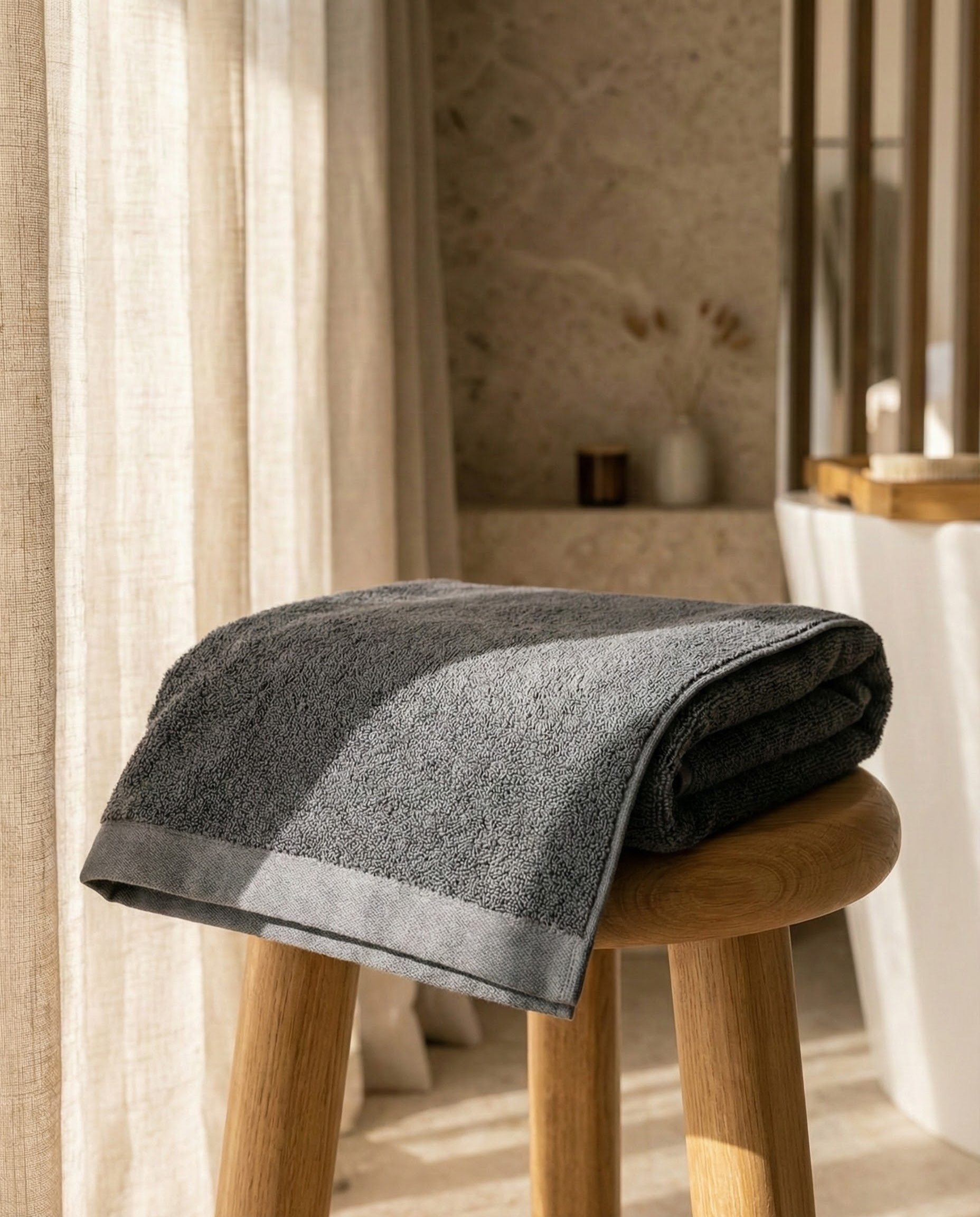 2-Pack  | Conjunto de Toalhas de Bambu blanky 