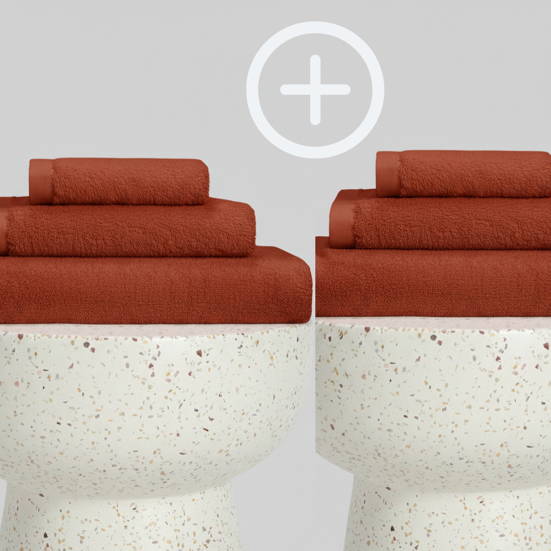 2-Pack  | Conjunto de Toalhas de Bambu blanky 